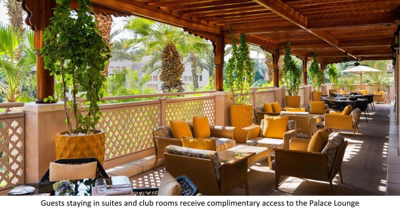 Jumeirah Dar Al Masyaf Dubaj Kültér fotó The Palace Lounge