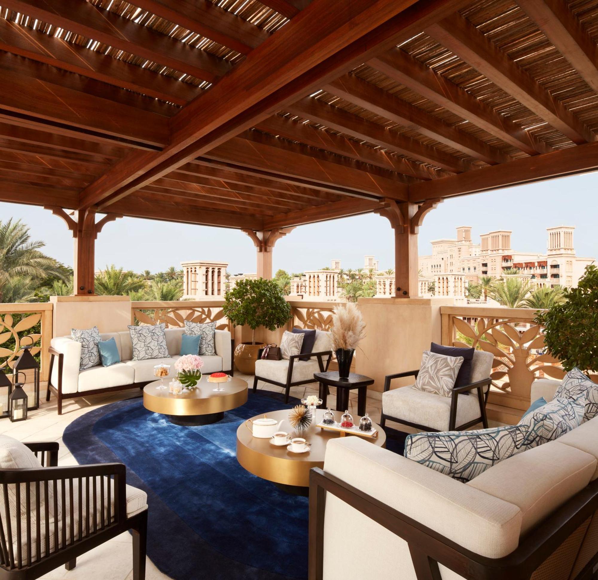 Jumeirah Dar Al Masyaf Dubaj Kültér fotó The Terrace at The Oberoi Dubai